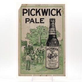 Pickwick Pale Prohibition Sign RARE