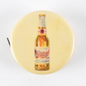 Connecticut Breweries Co Pre-Prohibition Fabric Tape Measure