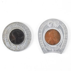 Lucky Wheat Penny Tokens Hanley and Providence Brewing
