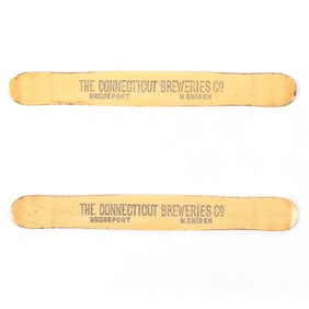 Connecticut Breweries Co Pre-Pro 2-Sided Foam Scraper RARE
