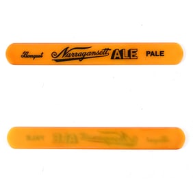 Narragansett Banquet Ale Pale 1930s Foam Scraper OUTSTANDING