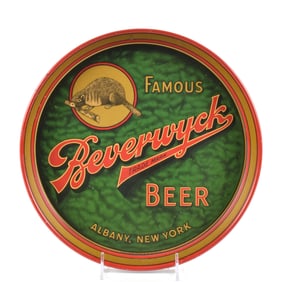 Beverwyck Beer 1930s Serving Tray CLEAN