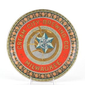 Cream City Brewing Pre-Prohibition Serving Tray