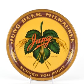 Jung Beer Pre-Prohibition Serving Tray BEAUTY