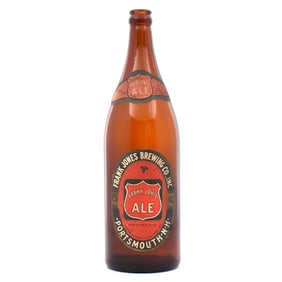 Frank Jones Ale 1930s Quart Bottle