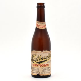 Haffenreffer Dry Town Cereal Beverage Prohibition Bottle