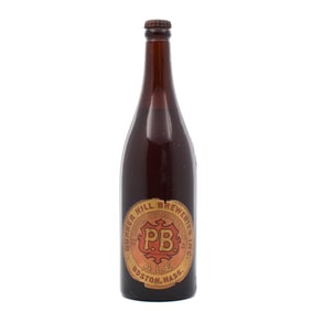 PB Ale 1L Pre-Prohibition Bottle BUNKER HILL FULL