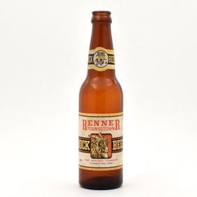 Renner Bock Beer 1940s Bottle