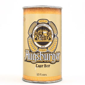 Augsburger Beer Test Pull Tab METALLIC GOLD UNLISTED RARE