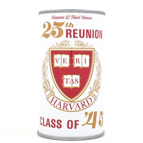 Black Label Harvard Class of 45 Reunion Bank Lid Pull Tab 216-10