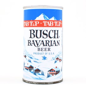Busch Bavarian Beer Zip Top LOS ANGELES 52-3