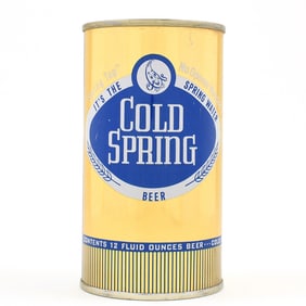 Cold Spring beer Bank Lid Pull Tab DARK BLUE 55-31