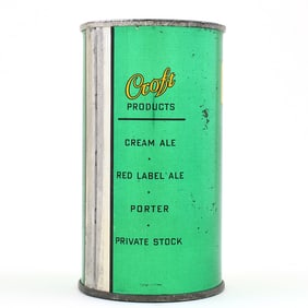 Croft Cream Ale Flat Top FOUR PRODUCTS 52-23 OUTSTANDING