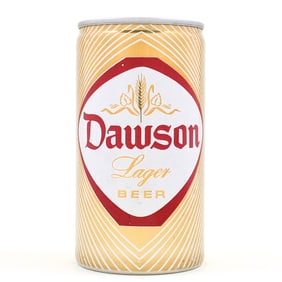 Dawson Lager Beer Tab Top GOLD CLEAN