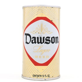 Dawson Lager Beer Tab Top WILLIMANSETT BOLD CONTENTS