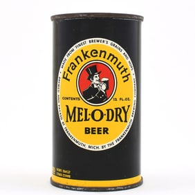 Frankenmuth Mel-o-Dry beer Flat Top BLOCK KEGLINED 66-30