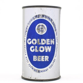 Golden Glow Beer Flat Top OLIVE DRAB LIDS 73-10