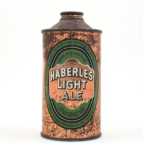 Haberles Light Ale Cone Top 168-11