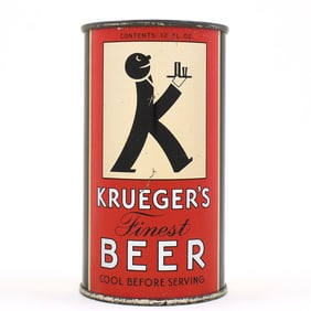 Krueger's Finest Beer Long Opener Flat Top PRE-TAX RARE BEST 90-1 USBCOI 471