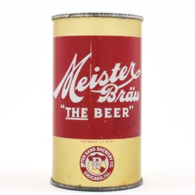 Meister Brau Beer Instructional Flat Top NO GAS 95-5 OI 523 R9 RARITY