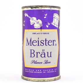 Meister Brau Color Pastimes Set Flat Top MUSIC PURPLE 95-33