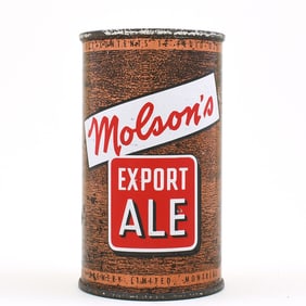 Molson's Export Ale Canadian Flat Top