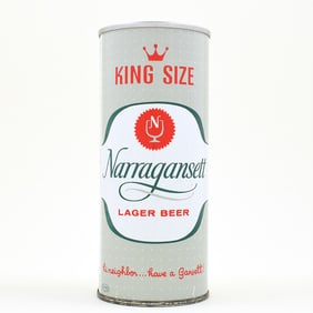 Narragansett Beer 16 Ounce Fan Tab KEGLINED 157-13