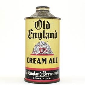 Old England Cream Ale Cone Top 176-7 SCARCE CLEAN