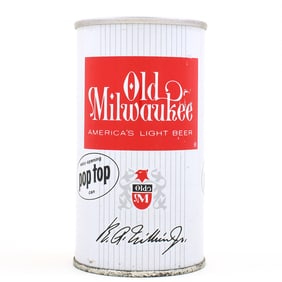 Old Milwaukee Beer Zip Top POP TOP PROMO 102-1