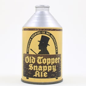 Old Topper Snappy Ale Crowntainer BROWN SIGN 197-30