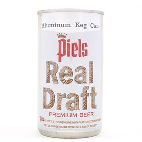 Piels Real Draft ALUMINUM KEG CAN EXCELLENT