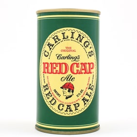 Red Cap Ale Pull Tab NATICK RED L112-39