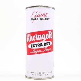 Rheingold Beer 16 Ounce Flat Top LIEBMANN 234-29