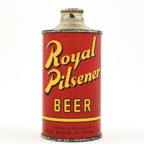 Royal Pilsener Beer Cone Top 182-11 WOW