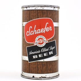 Schaefer Beer Flat Top IRTP VANITY LID LIGHTER BROWN CCC 128-2