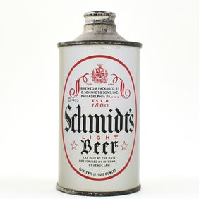 Schmidts Beer J-SPOUT Cone Top 184-30 SCARCE THIS CLEAN