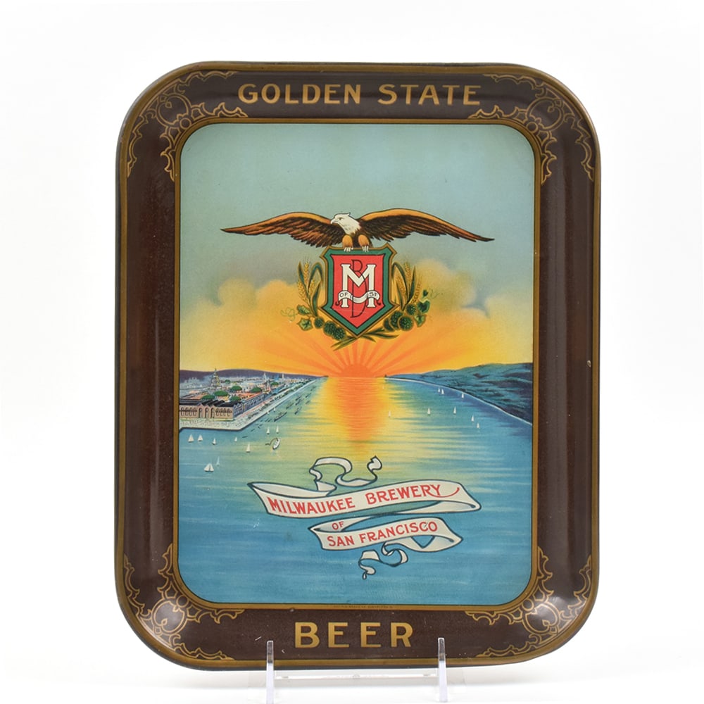 Golden State Beer Pre-Prohibition Serving Tray (1 of 2)