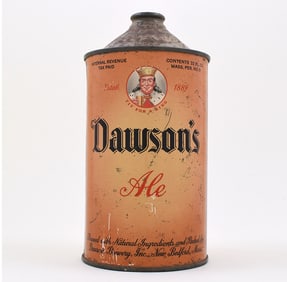 Dawsons Ale Quart Cone Top 206-13