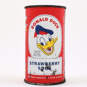 Donald Duck Strawberry Soda Flat Top