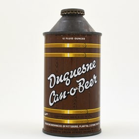 Duquesne Can-o-Beer Cone Top IRTP CCC LOGO 159-27