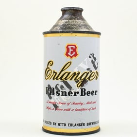 Erlanger Deluxe Beer Cone Top IRTP 161-10 EXCEPTIONAL