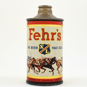 Fehrs XL Beer Cone Top RACE HORSES 162-6