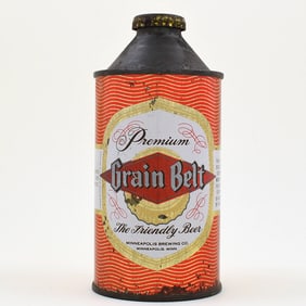 Grain Belt Beer Cone Top DNCMT 4 PERCENT NON-IRTP 167-14