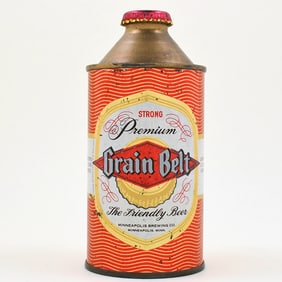 Grain Belt Beer Cone Top STRONG NON-IRTP 167-16