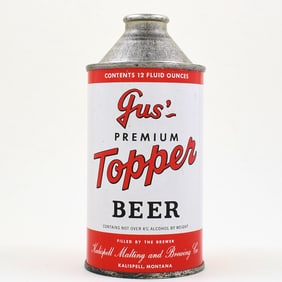 Gus Topper Beer Cone Top 168-7 SWEET