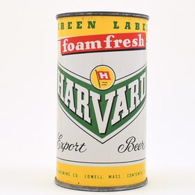 Harvard Green Label Export Beer Flat Top 80-38