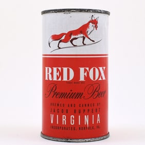 Red Fox Beer Flat Top RUPPERT NON-IRTP 119-24