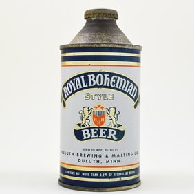 Royal Bohemian Beer Cone Top NON-IRTP 182-20 OUTSTANDING