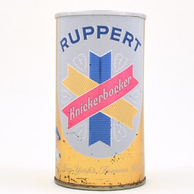 Ruppert Knickerbocker Beer Fan Tab NEW BEDFORD UNLISTED SCARCE