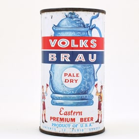 Volks Brau Beer Flat Top DREWRYS 143-39
